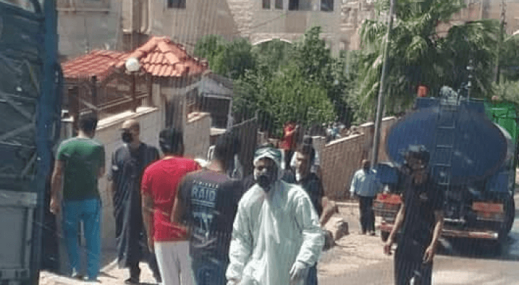 صورة لفرق التقصي الوبائي في المنطقة