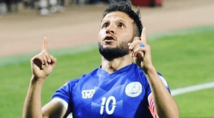 اللاعب الاردني مصعب اللحام