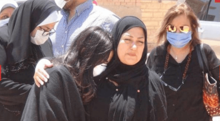 من جنازة الفنان الراحل حسن حسني