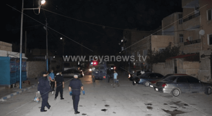 رفع العزل عن حي الإسكان وبناية مدينة الشرق بالزرقاء