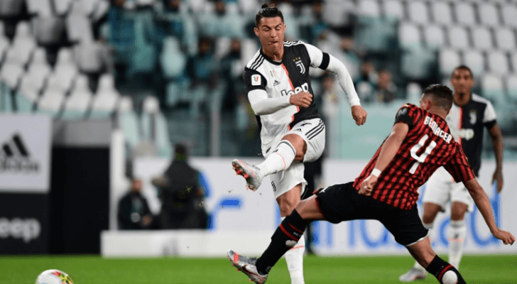 استئناف النشاط الكروي في إيطاليا بتأهل يوفنتوس إلى نهائي الكأس