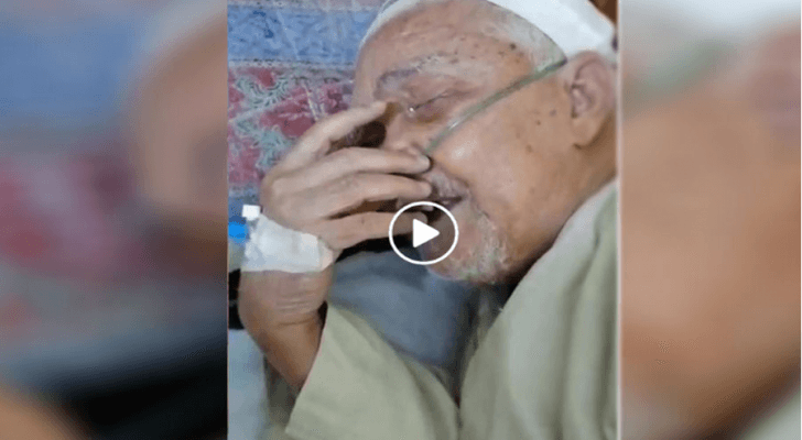 محفظ قرآن مصري يتلو آيات الذكر الحكيم قبل لحظات من وفاته بكورونا
