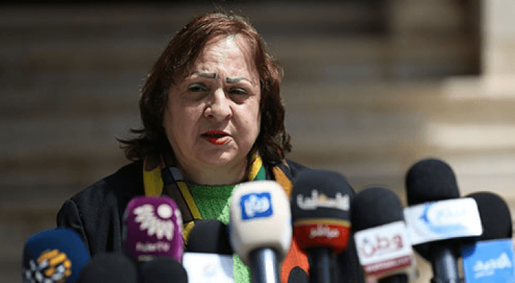 وزيرة الصحة الفلسطينية مي الكيلة