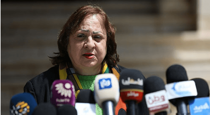 وزيرة الصحة الفلسطينية الدكتورة مي الكيلة