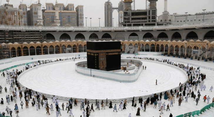 صورة نشرتها وزارة الحج والعمرة السعودية