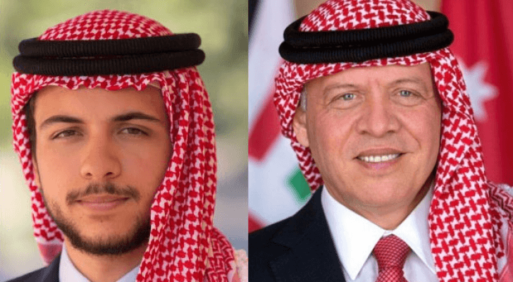جلالة الملك وولي العهد