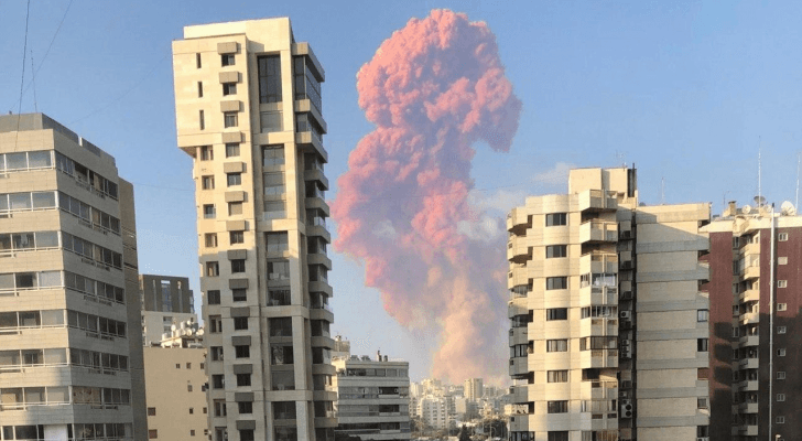 انفجار مرفأ بيروت
