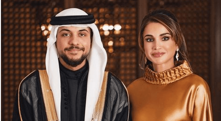 الملكة وولي العهد
