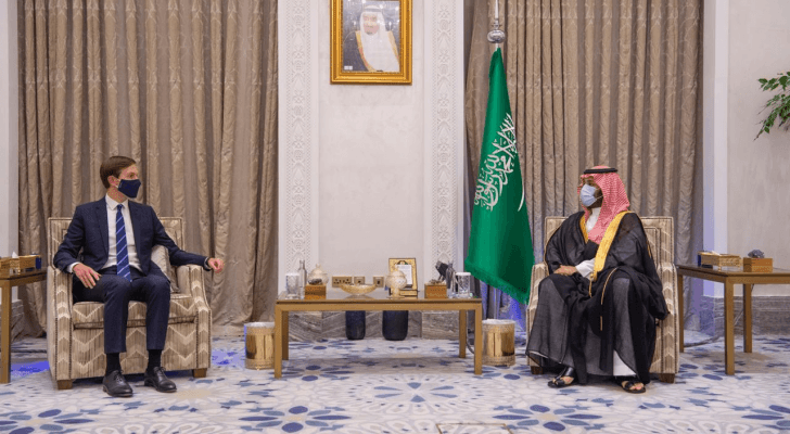 محمد بن سلمان يلتقي كوشنر في الرياض