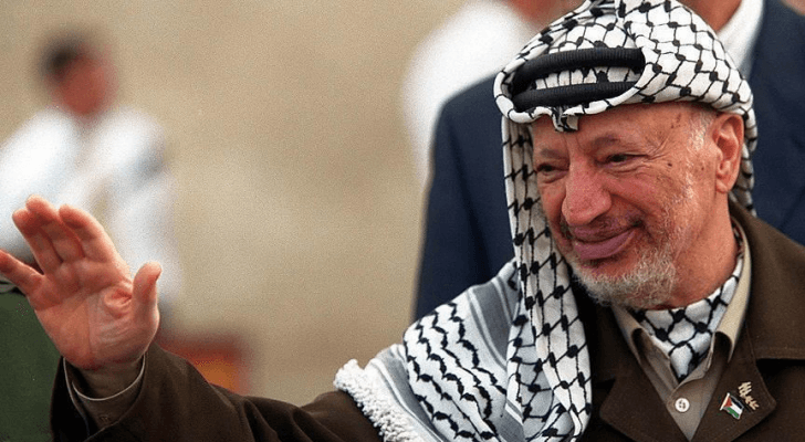 الرئيس الفلسطيني الراحل ياسر عرفات