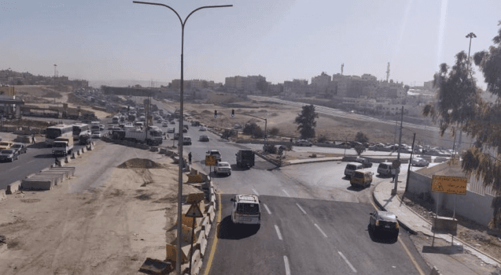 الأشغال تنهي جزءا من المرحلة الثانية لمشروع الباص السريع عمان - الزرقاء