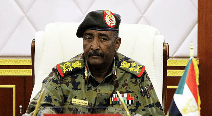رئيس مجلس السيادة الانتقالي السوداني الفريق أول عبد الفتاح البرهان