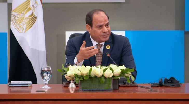 الرئيس المصري عبد الفتاح السيسي