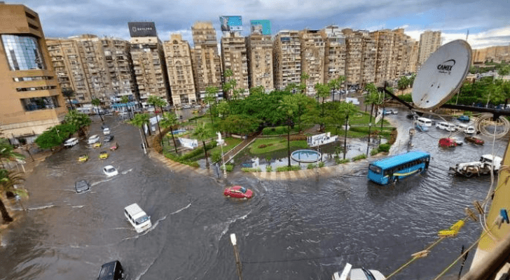 الأمطار في مصر
