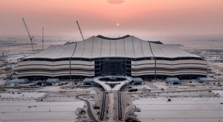 ملعب "البيت" في مدينة الخور القطرية يستضيف المباراة الافتتاحية لمونديال 2022