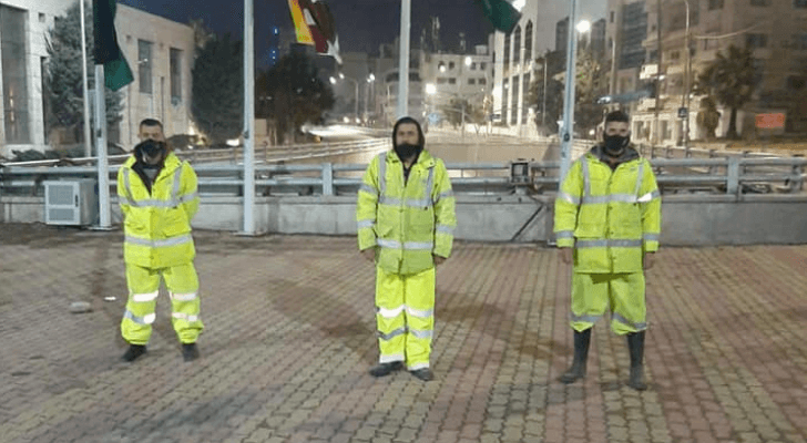 الأمانة تنشر كوادرها استعدادا لمواجهة أي ظروف جوية طارئة