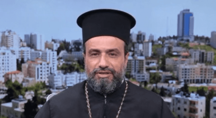 الرئيس الروحي لكنائس الروم الارثوذوكس في رام الله الأب إلياس عواد