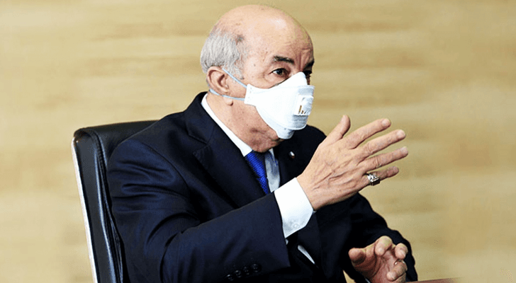 الرئيس الجزائري عبد المجيد تبون