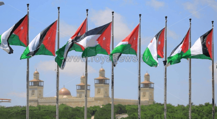 علم الأردن ارشيفية