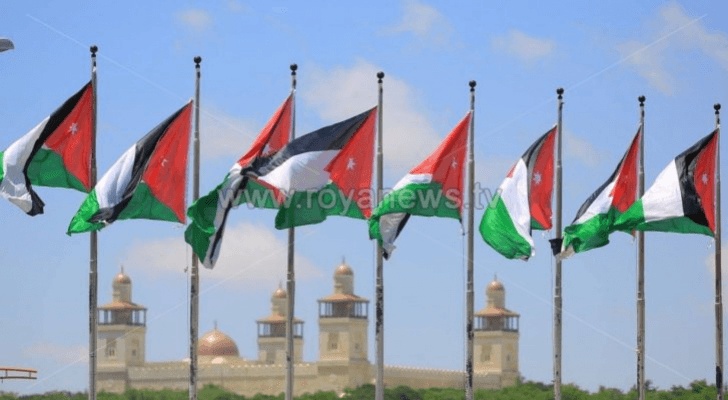 علم الأردن - ارشيفية