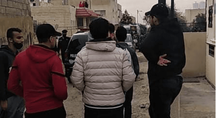 من مكان الحادثة