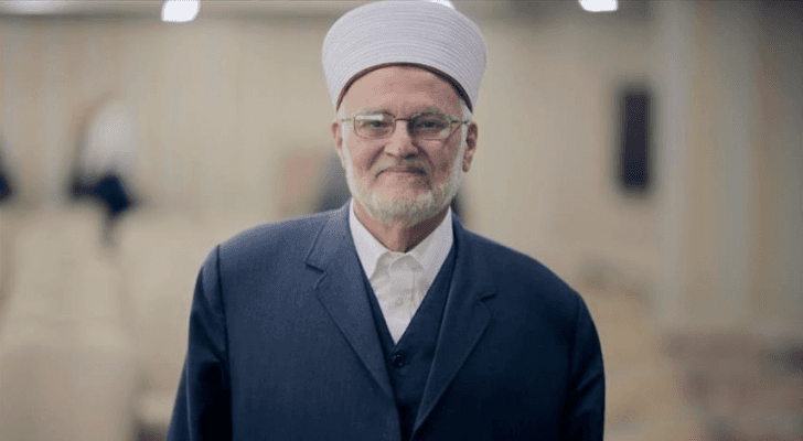 رئيس الهيئة الإسلامية العليا وخطيب المسجد الأقصى، الشيخ عكرمة صبري