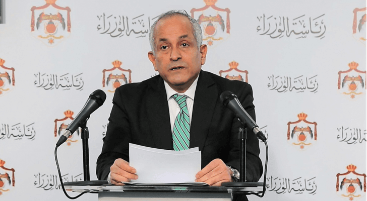وزير الدولة لشؤون الإعلام الناطق الرسمي باسم الحكومة علي العايد