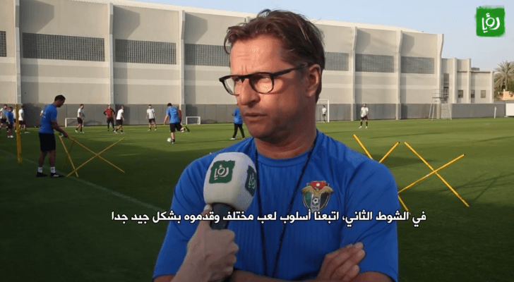 المدير الفني لمنتخب النشامى فيتال بوركلمانز