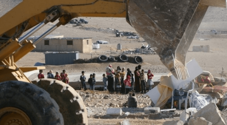 أعمال الهدم في قرية العراقيب