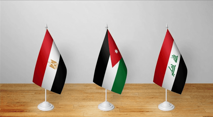 اعلام العراق والأردن ومصر