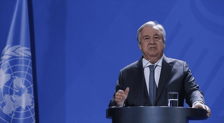 الأمين العام للأمم المتحدة أنطونيو غوتيريش