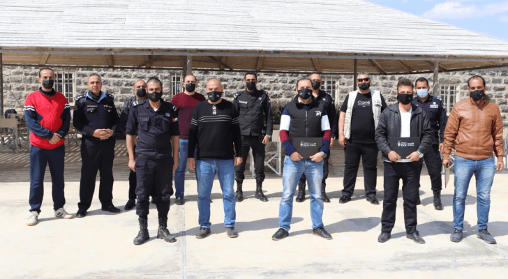 الجمعية الملكية لحماية الطبيعة تنفذ برنامجا تدريبيا يستهدف منتسبي الإدارة الملكية لحماية البيئة والسياحة
