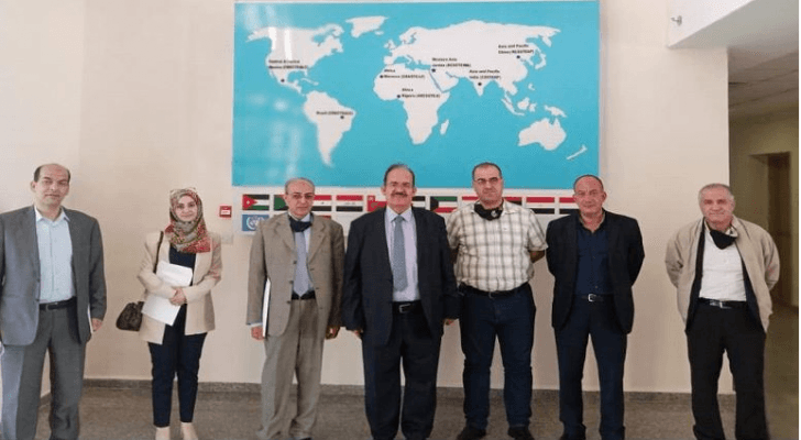وفد من بلدية اريد يزور المركز الاقليمي لتدريس علوم وتكنولوجيا الفضاء لغرب آسيا