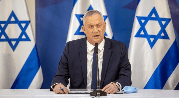 وزير جيش الاحتلال الإسرائيلي بيني غانتس