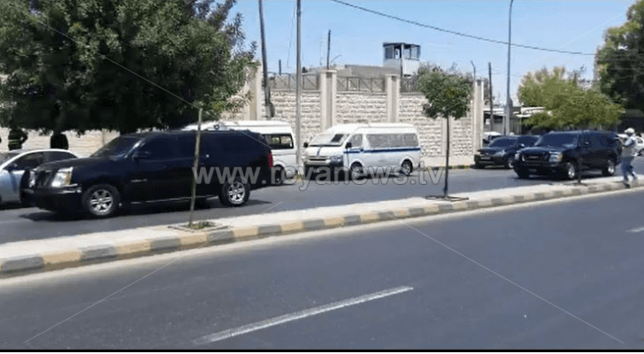 لحظة وصول المتهمين بقضية الفتنة إلى محكمة أمن الدولة