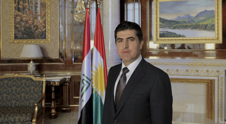 رئيس إقليم كردستان العراق نيجيرفان بارزاني