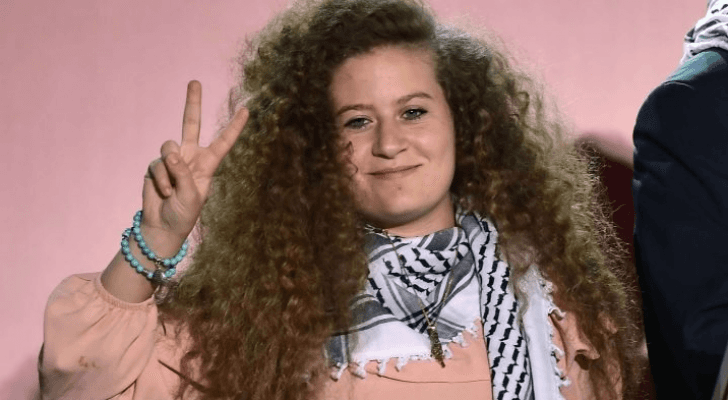 الأسيرة المحررة عهد التميمي