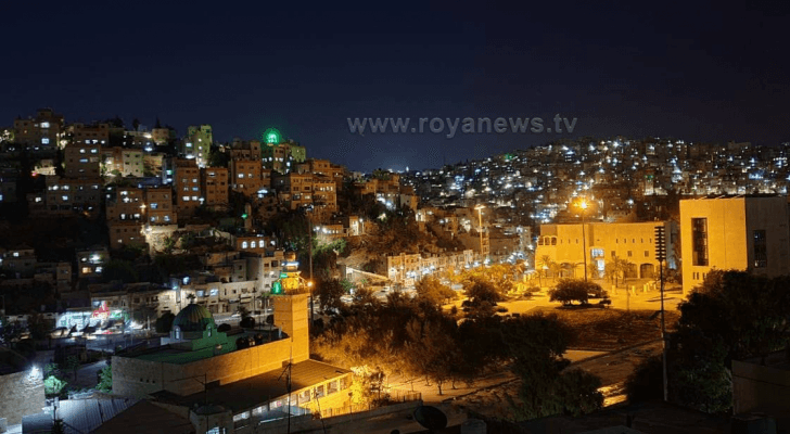 جانب من العاصمة عمان