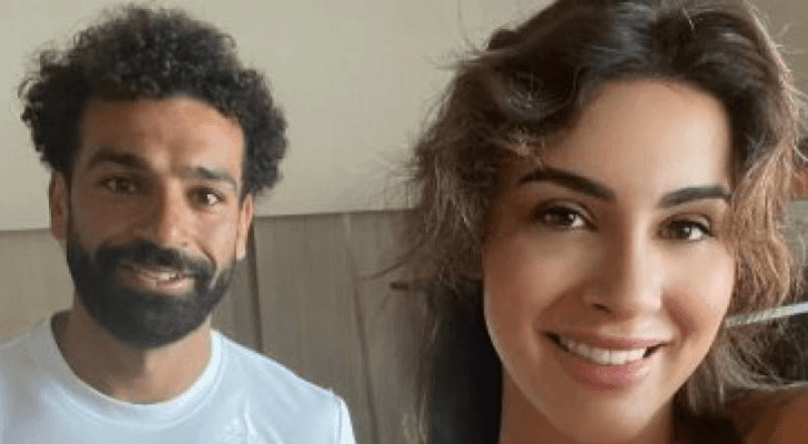 محمد صلاح و ديانا أوبال