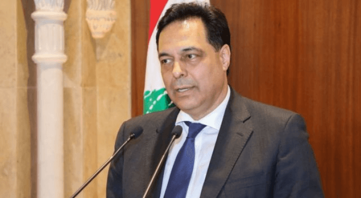 رئيس حكومة تصريف الاعمال في لبنان حسان دياب