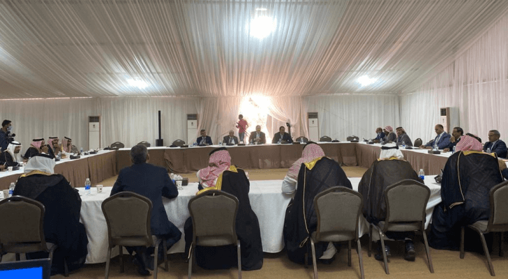 الرفاعي يلتقي عددا من أبناء البادية الجنوبية
