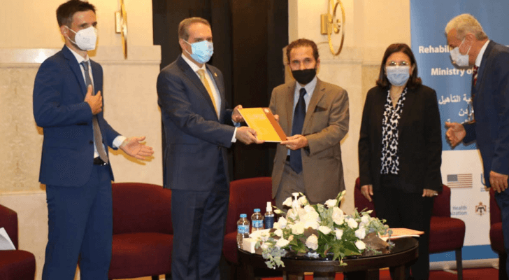 خلال حفل إطلاق الاستراتيجية الوطنية للتأهيل 2020- 2024