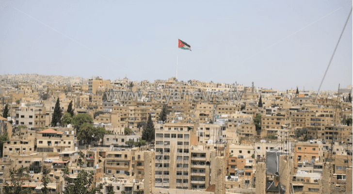 جانب من العاصمة عمان