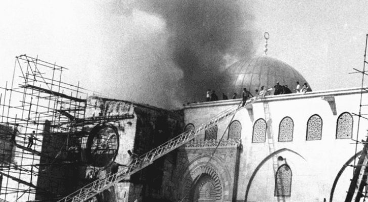 52 عاما على إحراق المسجد الأقصى