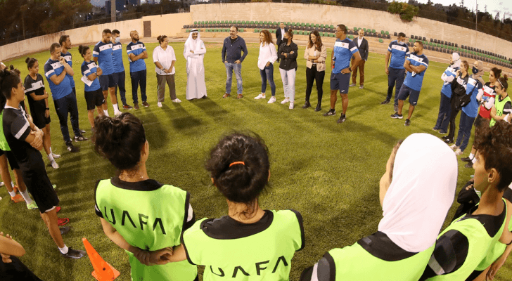 الأمير علي يطمئن على استعدادات منتخب السيدات للتصفيات الآسيوية