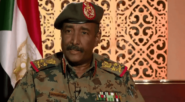 رئيس مجلس السيادة في السودان عبدالفتاح البرهان
