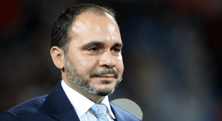 رئيس الإتحاد الأردني وغرب آسيا لكرة القدم الأمير علي بن الحسين