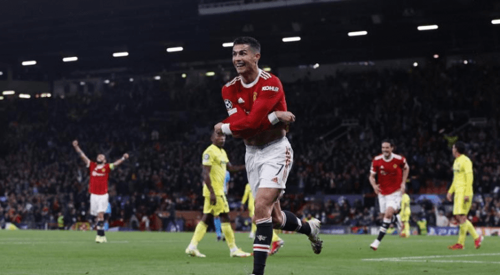 رونالدو يهدي مانشستر يونايتد الفوز باللحظات الأخيرة
