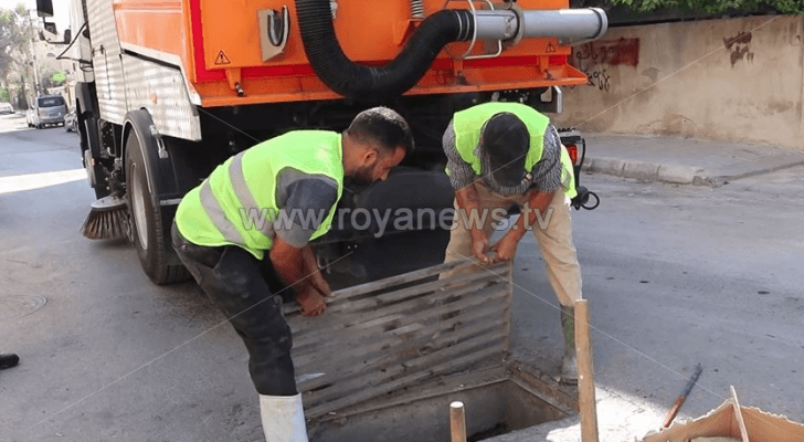 تصريف مياه الأمطار.. مشكلة مزمنة في الزرقاء