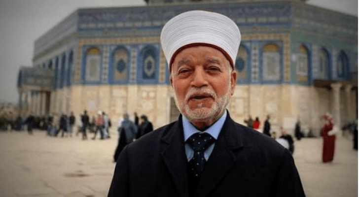 المفتي العام للقدس والديار الفلسطينية، خطيب المسجد الأقصى المبارك الشيخ محمد حسين